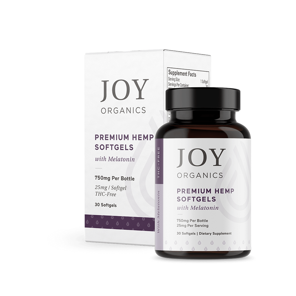 CBD Softgels with Melatonin for Sleep