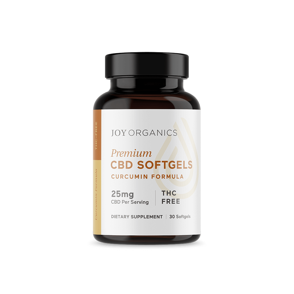 CBD Softgels with Curcumin